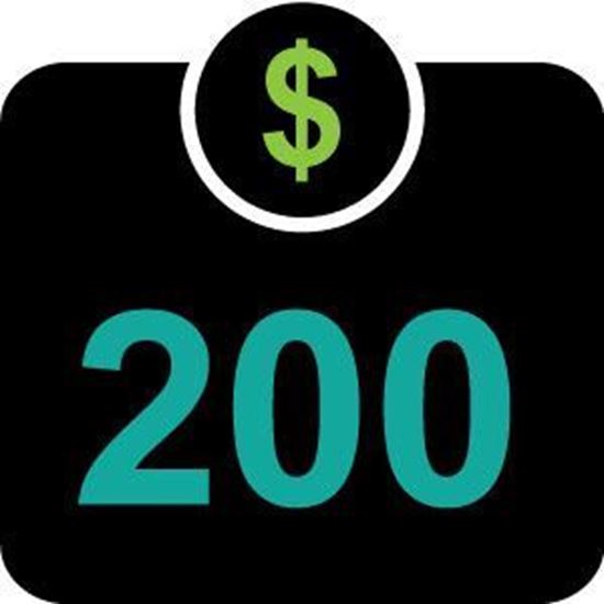 Picture of $200 Mountie Money
