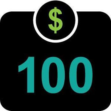 $100 Mountie Money